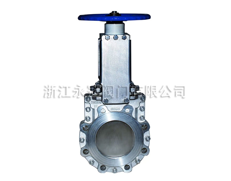 手動不銹鋼礦漿刀閘閥KJZ73X